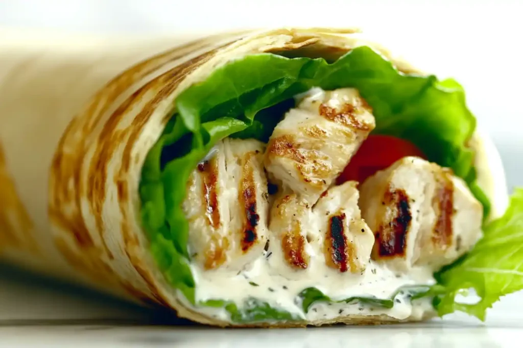 Wendy's Grilled Chicken Wrap