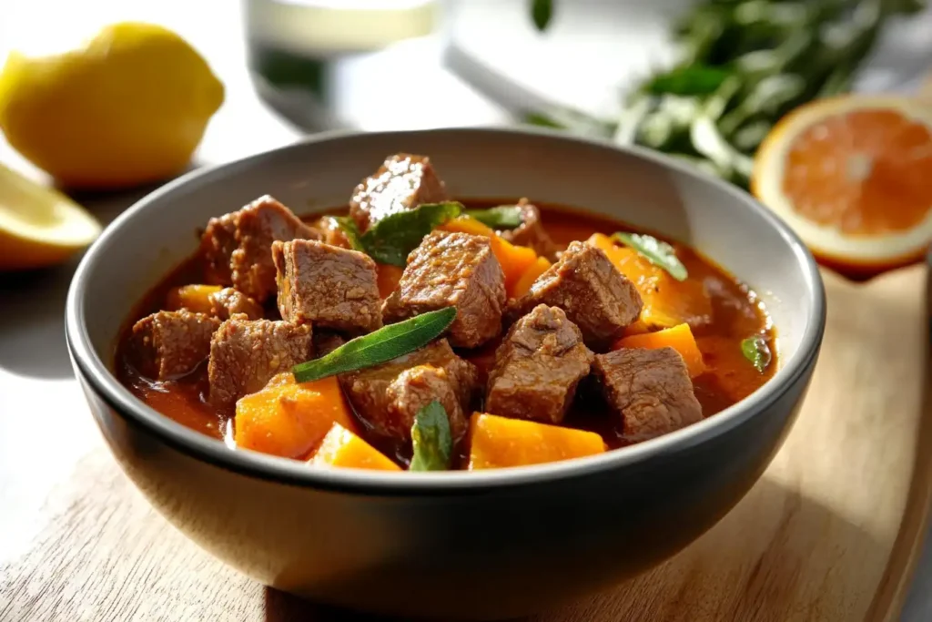 Spanish Beef Stew Bowl