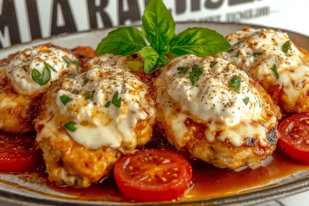 Grilled Chicken Margherita