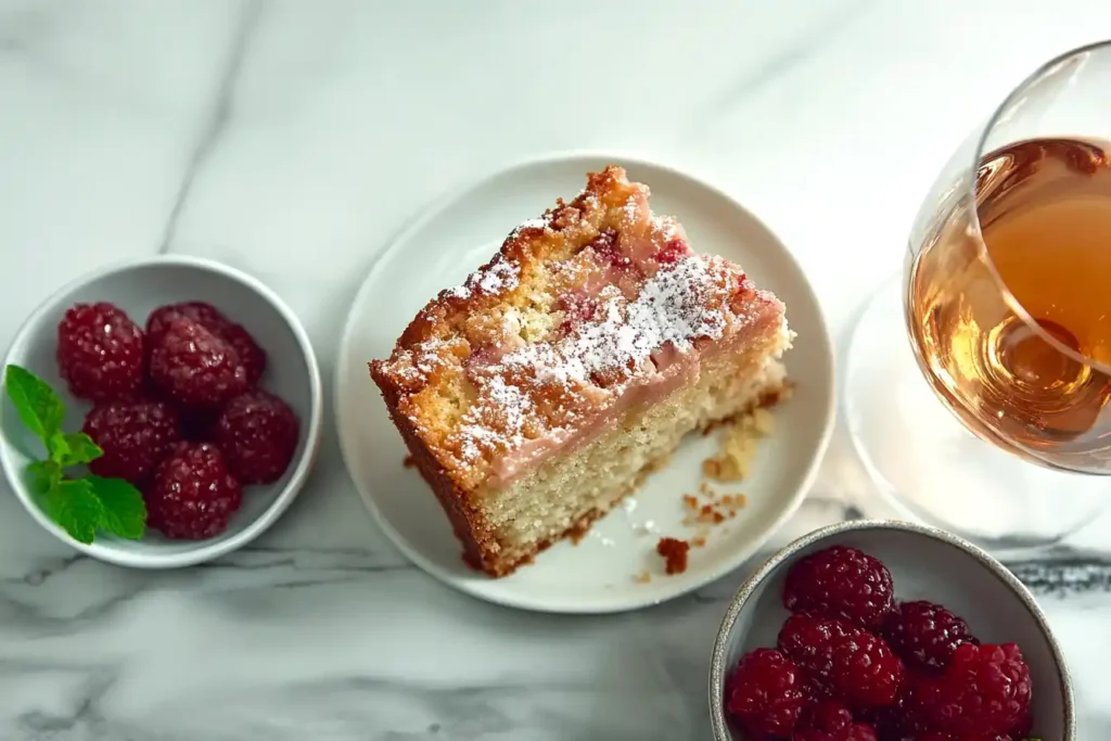 Slice of Italian Boozy Cake