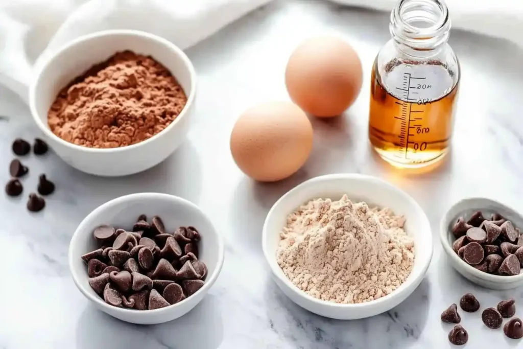 Protein Brownies Ingredients