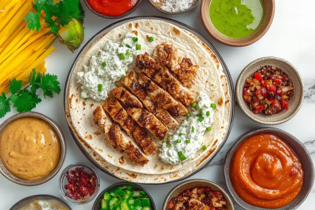Sauces for Chicken Wrap