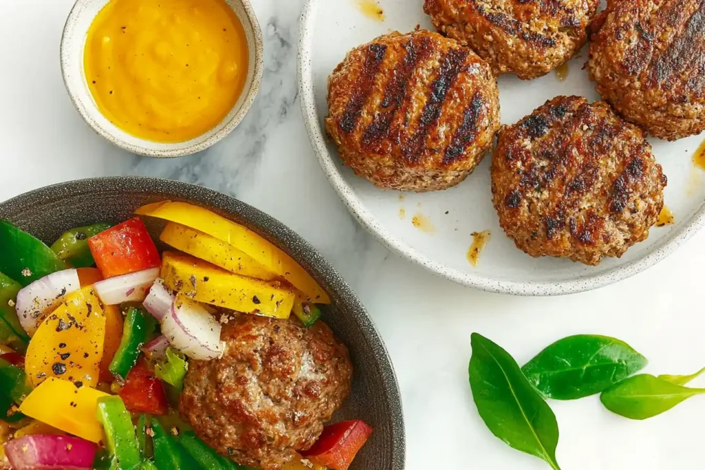 Protein Choices in Burger Bowl	