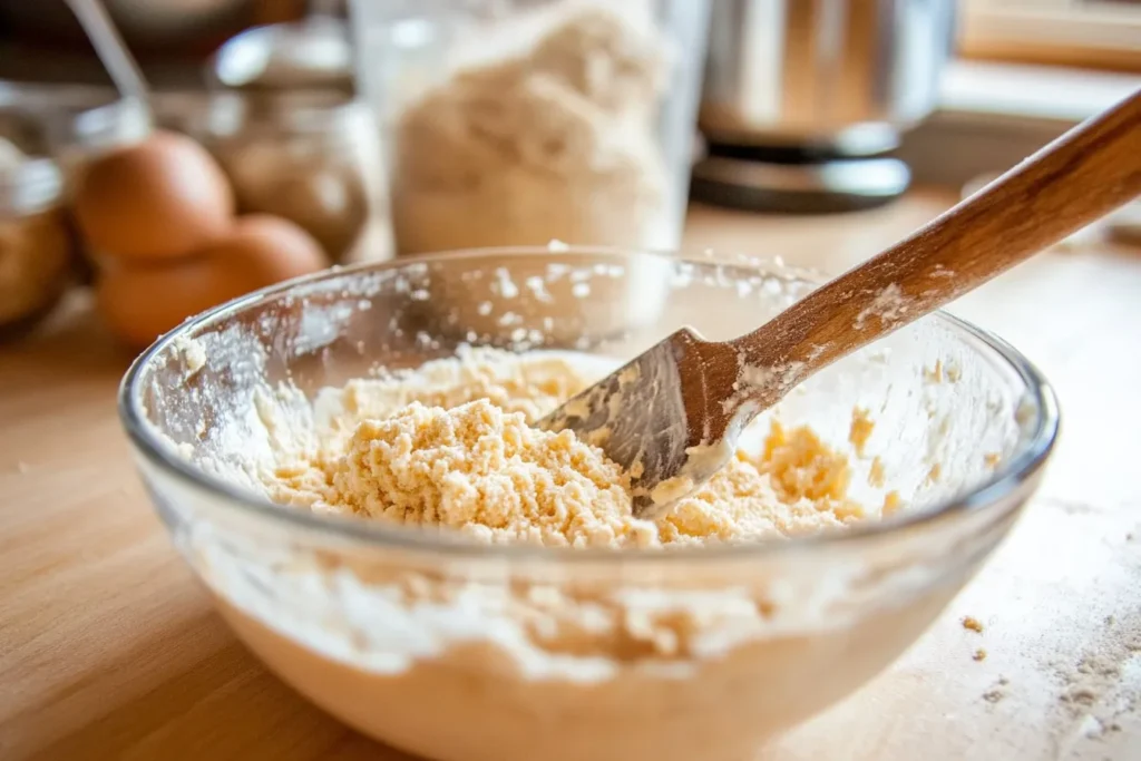 Preparing Spanish bar cake
