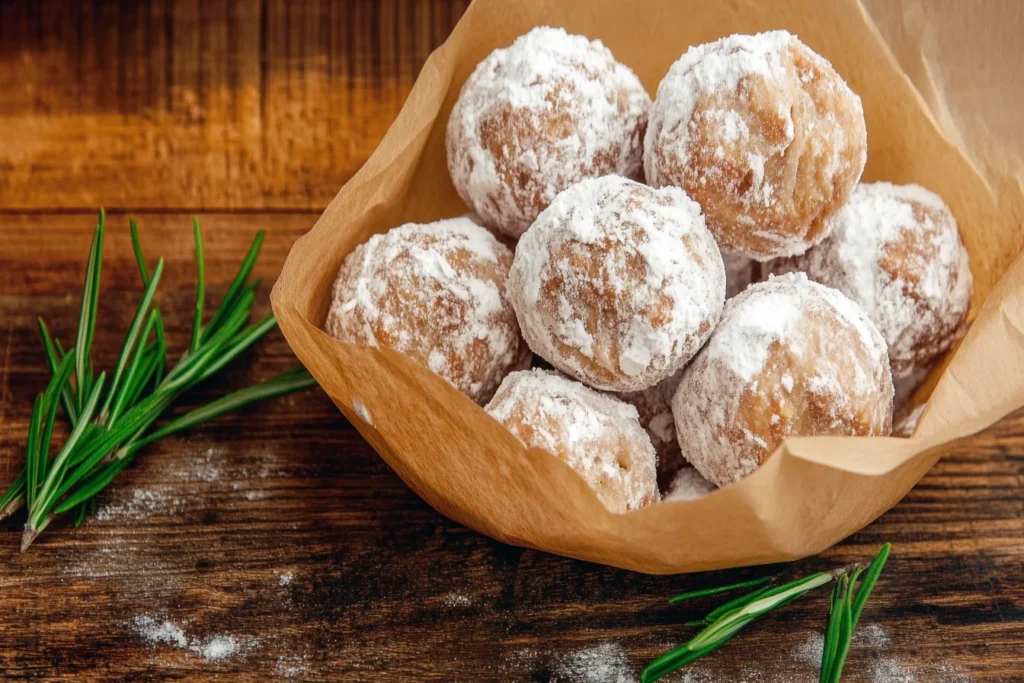 Freshly Made Snowballs