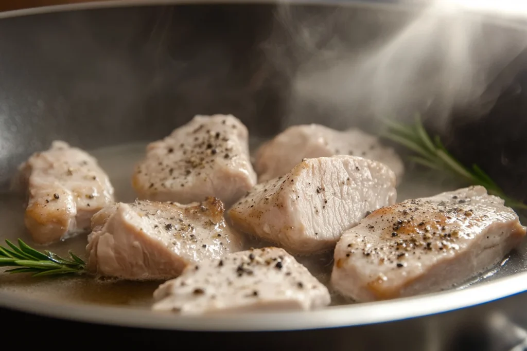 Sizzling galena chicken