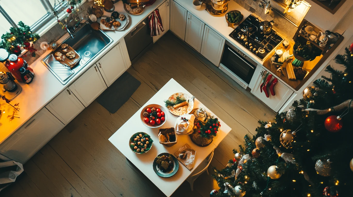 What do you put in Christmas balls? Clear ornaments filled with festive decorations