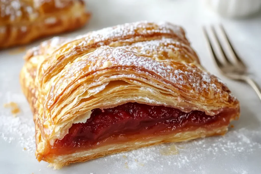 Guava paste dessert pastry
