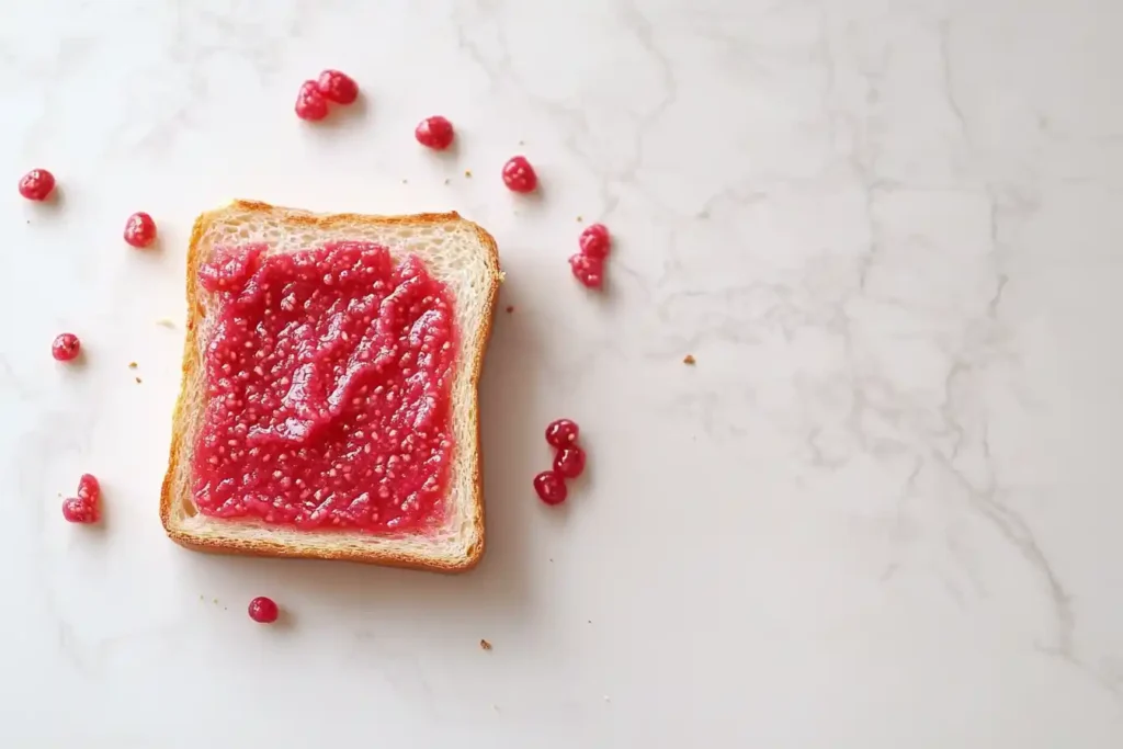 Guava paste on toast	